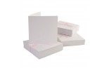 Cards/Envelopes quadrati (100 pezzi x 2, 240gsm) - White
