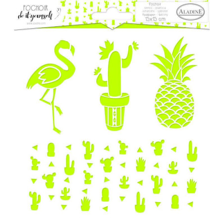 Aladine Stencil Cactus