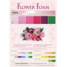 Set LeCrea Flower Foam A4 Red-Pink 0,8mm
