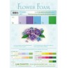 Set LeCrea Flower Foam A4 Blue-Violet 0,8mm