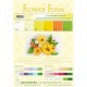 Set LeCrea Flower Foam A4 Yellow 0,8mm