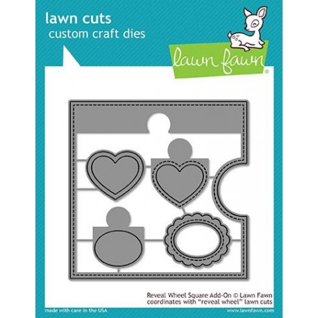 Lawn Fawn Die Reveal Wheel Square Add-On