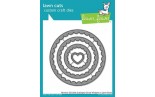 Lawn Fawn Die Reverse Stitched Scalloped Circle Window