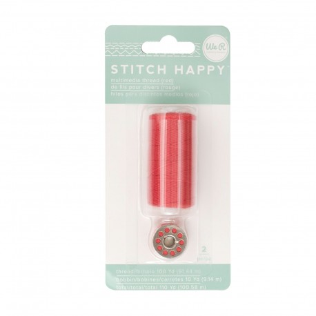 We R Stitch Happy Thread Red