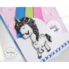 Picket Fence Studios Stamp Set Sympathetic Unicorn
