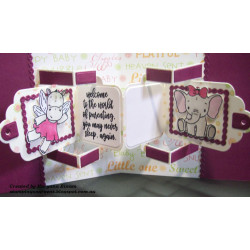 Picket Fence Studios Stamp Set Jungle Babies