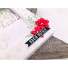 MODASCRAP CLEAR STAMPS MSTC 3-021 - CHRISTMAS FLOWER