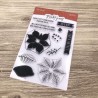 MODASCRAP CLEAR STAMPS MSTC 3-021 - CHRISTMAS FLOWER