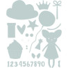 Thinlits Die Set 7 pz - Birthday Girl 662591