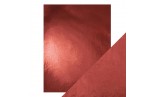 5 fogli A4 Tonic Studios Mirror Card Gloss Opera Red