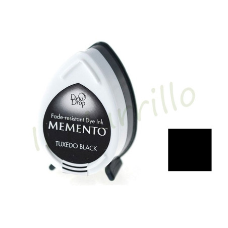 Memento ink pad dew drop tuxedo black