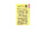 Waffle Flower Crafts Clear Stamps Cookie Time