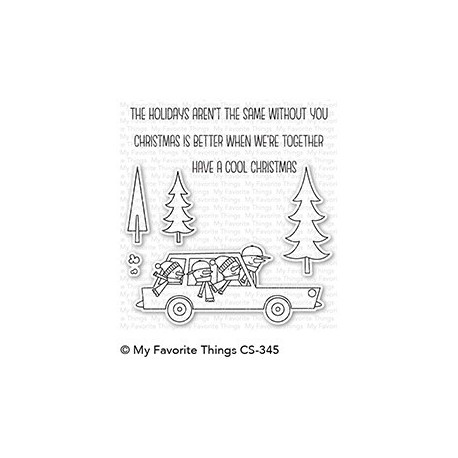 My Favorite Things Cool Christmas Clear Stamps