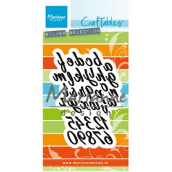 Marianne Design Craftables Classic Alphabet Lower Case & Numbers 