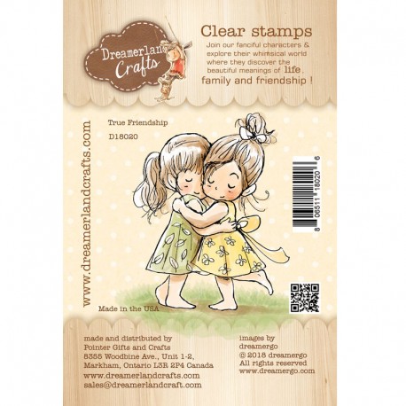 DreamerlandCrafts Clear Stamp True Friendship