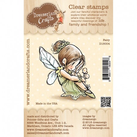 DreamerlandCrafts Clear Stamp Fairy