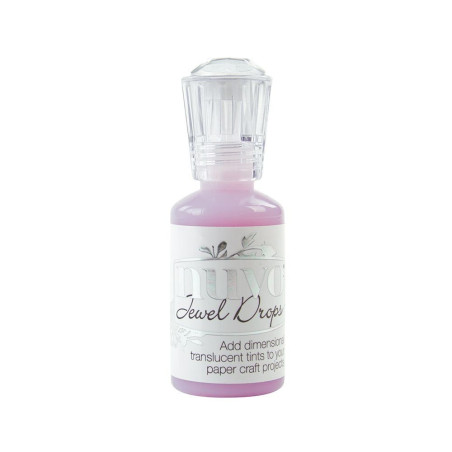 Nuvo Jewel Drops Pale Periwinkle