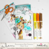 Polkadoodles Having A Giraffe Clear Stamps