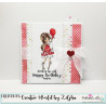 Polkadoodles Ruby Celebrations Clear Stamp