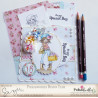 Polkadoodles Ruby Dog Days Clear Stamp