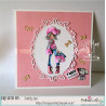 Polkadoodles Ruby Dog Days Clear Stamp