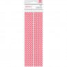 24 DIY Party Paper Straws Pink & White AC