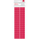 24 Paper Straws Crimson Dot