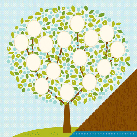 Pebbles Family Ties Grandmother Cardstock 30x30cm