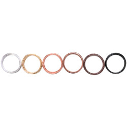 We R Memory Keepers Happy Jig Color Wire Neutral 6pz