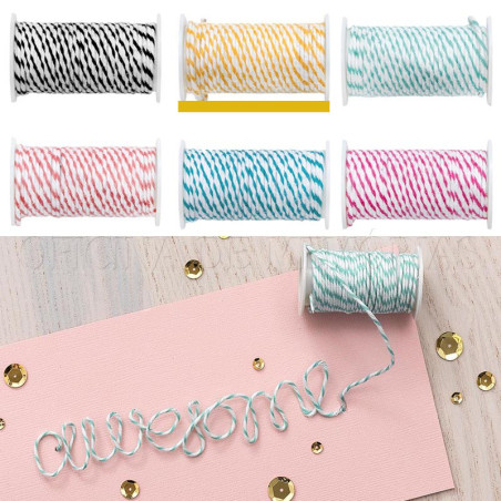 We R Memory Keepers Happy Jig Baker's Twine Wire Gold