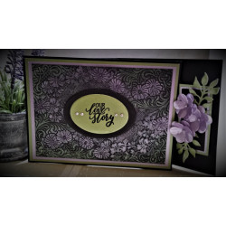 Crafter's Companion A6 Rubber Stamp - Our Love Story