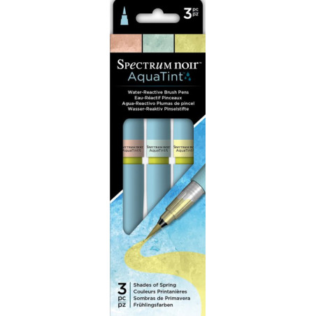 Spectrum Noir AquaTint Pens Shades of Spring