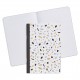 A5 NOTEBOOK METALLIC MONO 3pz