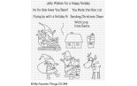 My Favorite Things Here Comes Santa Claus Clear Stamps