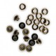 60 Eyelets & Washer Standard Brass We R