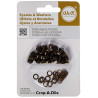 60 Eyelets & Washer Standard Brass We R