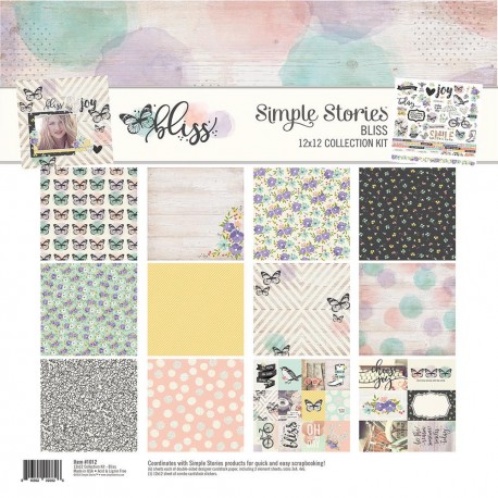 Simple Stories Collection Kit Bliss 30x30cm