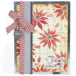 Tim Holtz Layered Stencil Poinsettia