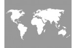 Pronty Mask Stencil World Map