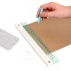We R Memory Keepers Journal Book Binding Punch Guide