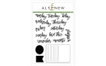Altenew Journal Card Builder Stamp Set