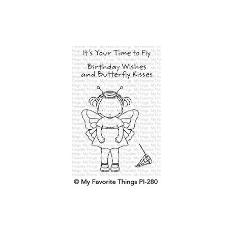 My Favorite Things Pure Innocence Butterfly Kisses Clear Stamps