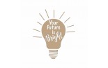Spellbinders Your Future is Bright Hot Foil Plate