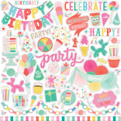 Echo Park Let's Party Collection Kit 30x30 cm