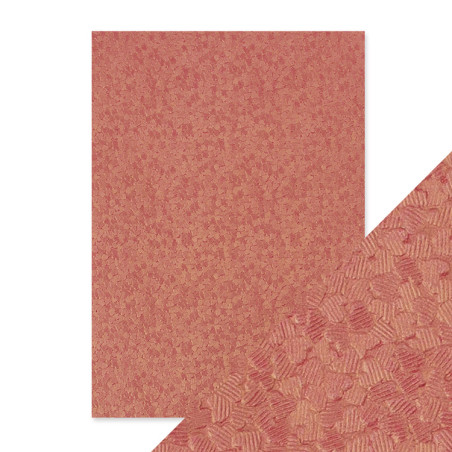 Tonic Studios Hand Crafted Cotton Paper Coral Confetti A4 150gsm