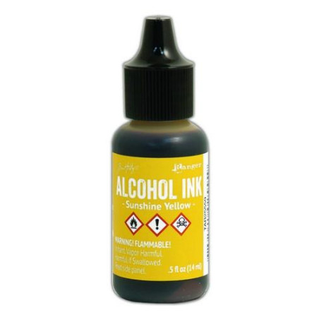Ranger Alcohol Ink Sunshine Yellow 15ml