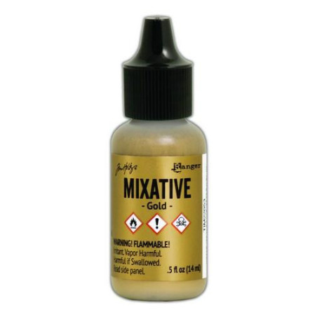 Ranger Alcohol Ink Mixative Gold 15ml