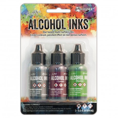 Ranger Alcohol Ink Set Cottage Path 3pz