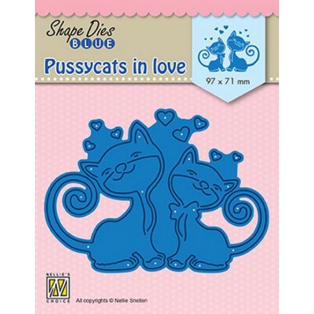 Nellie's Choice Shape Dies Pussycats in Love