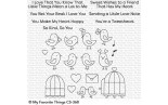 My Favorite Things Tweethearts Clear Stamps